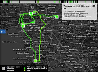 Cell Phones to Map Environmental Pollutants