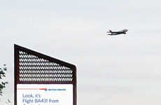Airplane Interactive Billboards