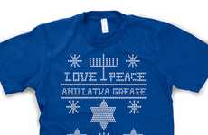 Glutinous Hanukkah Tees