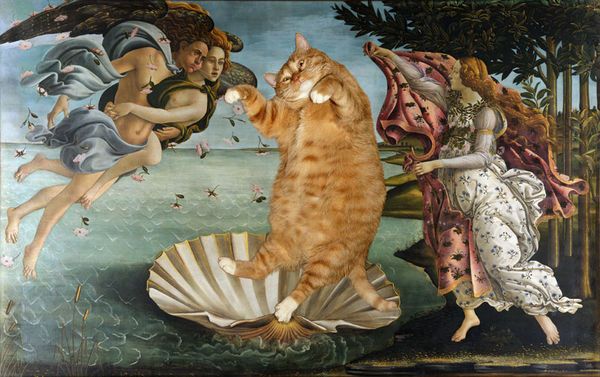 14 Remixed Botticelli Paintings