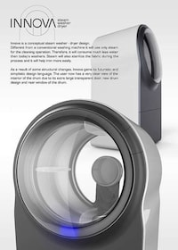 Sleek Steaming Washing Machines Image 2