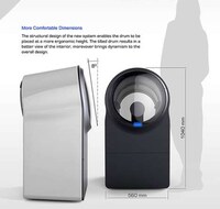 Sleek Steaming Washing Machines Image 7