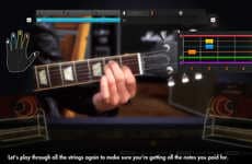Personalized Guitar-Teaching Games