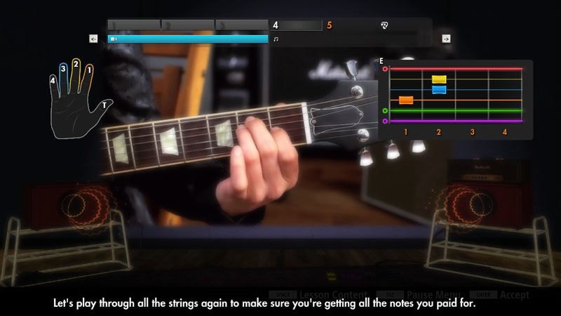 Personalized Guitar-Teaching Games