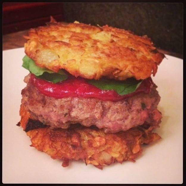 Latke Burgers