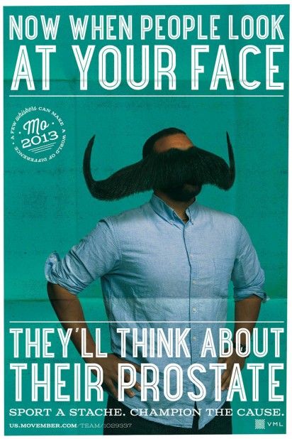 Face-Covering Mustache Ads