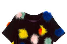 Puffy Pom-Pom Fashions