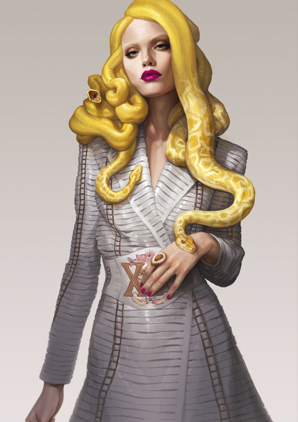 100 Artful Fashion Illustrations