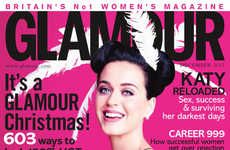 Christmas-Themed Celebrity Editorials