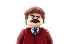 Mustachoid Block Figures