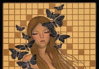 Whimsical Wooden Portraits Image 2