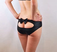 Cut-Out Bow Tie Panties Image 3