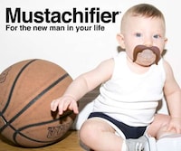 Adorable Movember Pacifiers Image 2