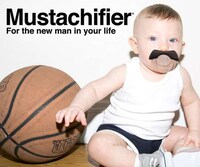 Adorable Movember Pacifiers Image 3