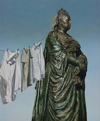 Satirical Classical Statues Image 4