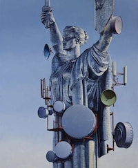Satirical Classical Statues Image 5
