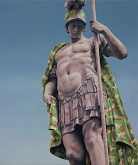 Satirical Classical Statues Image 8
