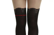 Burlesque-Inspired Hosiery