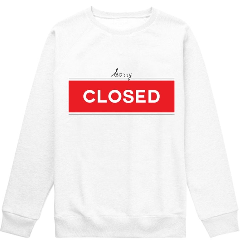 Hilarious Shop Sign Sweaters