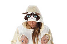 Frowning Feline Pajamas