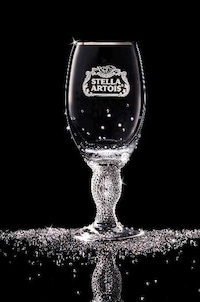 Crystallized Pint Glasses Image 4