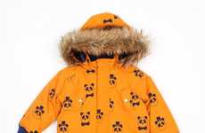 Adorable Panda Parkas