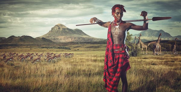 Stylized Ethnic Costume Photography