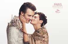 City-Garbed Couple Ads