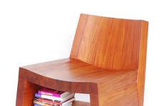 Wooden Storage Seating