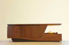 Fireplace Storage Cabinets