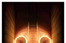 Symmetrical Light Paintings