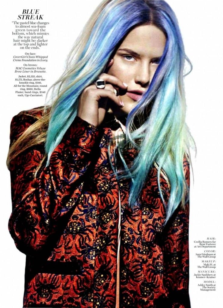 Extreme Hair Color Editorials