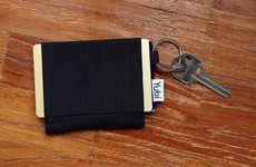 Pop-Down Minimalist Wallets