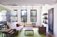 Playfully Rustic Offices