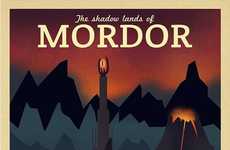 Fantasy-Themed Travel Posters
