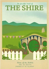 Fantasy-Themed Travel Posters Image 7