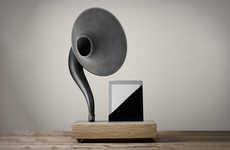 Vintage Phonograph Speakers