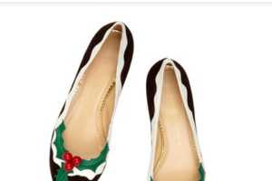 Holly Jolly Reinder Slippers