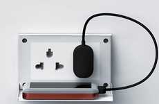 Shelf-Like Electrical Outlets