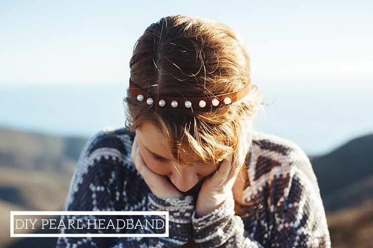 Rustic Pearl Headpieces