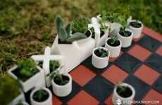 Potted Game Pieces