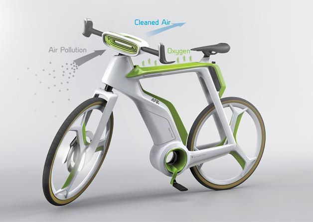 Pollution-Reversing Bicycles