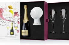 Sound-Enhancing Champagne Amplifiers