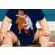 Macho Cartoon Bear Onesies Image 3