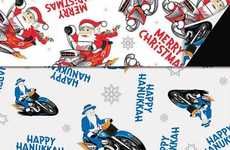Dual Holiday Wrapping Paper