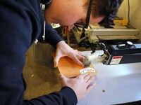 Wood-Cut Calligraphy Art Image 7