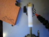Wood-Cut Calligraphy Art Image 8
