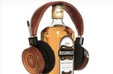 Classic Whiskey Barrel Headphones