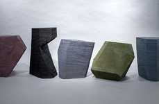 Rugged Geometric Seating