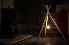 Campfire-Inspired Fixtures